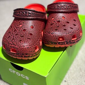 CROCS Kids Black and Red
